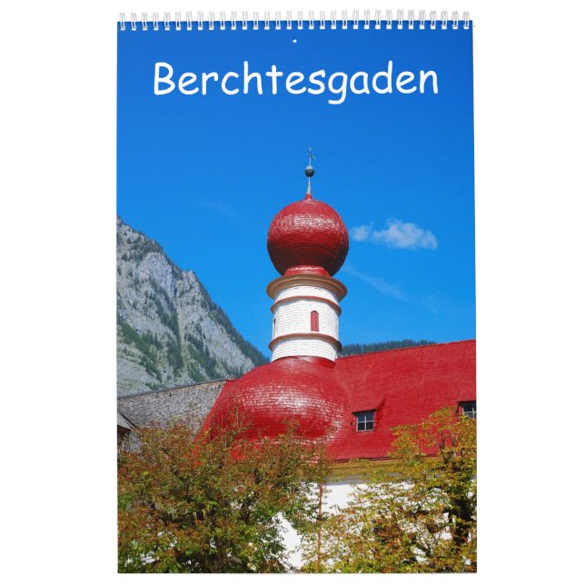 12 månaders Berchtesgaden Photo Calendar Kalender (Omslag)