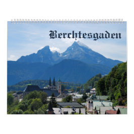 12 månaders Berchtesgaden Photo Calendar Kalender