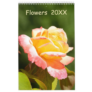 12 månaders Blommor-kalender Kalender