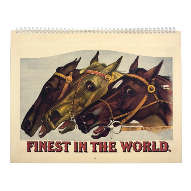 12 månaders finaste World Calendar Kalender (Omslag)
