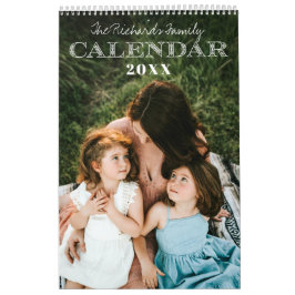 12 månaders foto kalender
