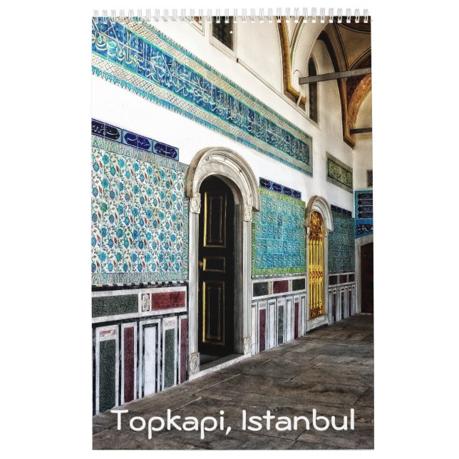 12 månaders fotokalender för Topkapi-palats Kalender (Omslag)