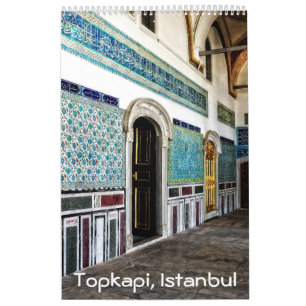 12 månaders fotokalender för Topkapi-palats Kalender