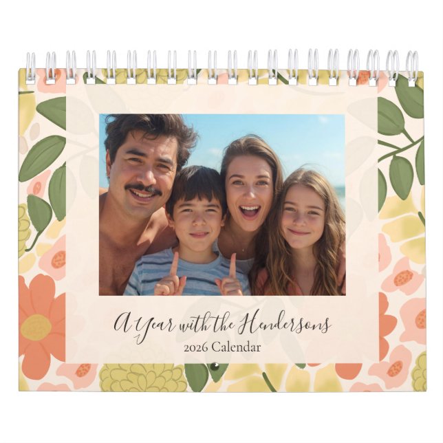 12-månaders fotokalender – Högtidlig present Kalender (Omslag)