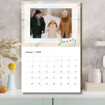 12-månaders fotokalender – Present till farföräldr