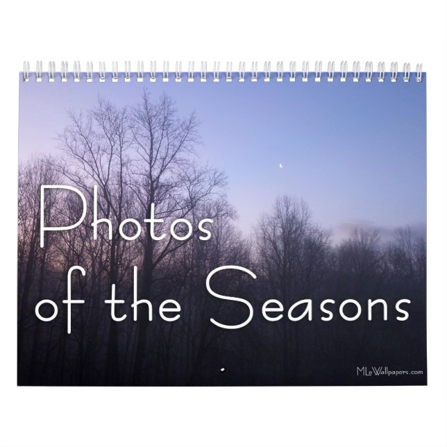 12 månaders foton från Seasons, 11:e utgåvan Kalender (Omslag)