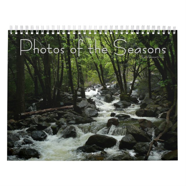 12 månaders foton från Seasons, tredje utgåvan Kalender (Omslag)