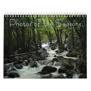12 månaders foton från Seasons, tredje utgåvan Kalender