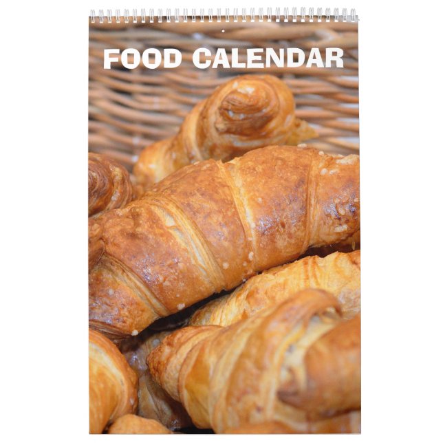 12 månaders insamling av Bilder i livsmedel Kalender (Omslag)