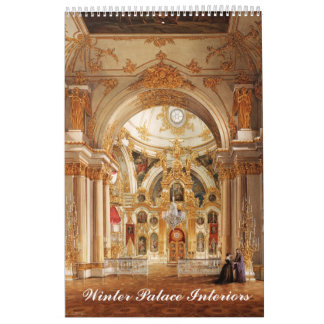 12 månaders Insida i vinterpalatset Kalender