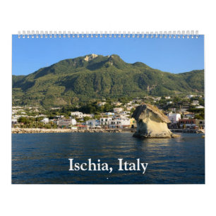 12 månaders Ischia-väggkalender Kalender