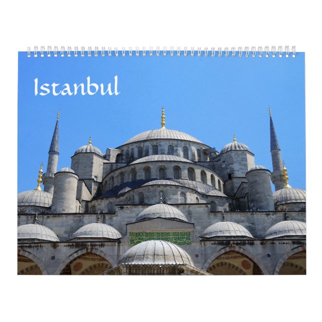 12 månaders Istanbul-fotokalender Kalender (Omslag)