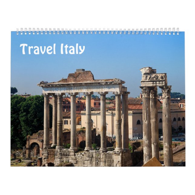 12 månaders Italien Fotokalender Kalender (Omslag)