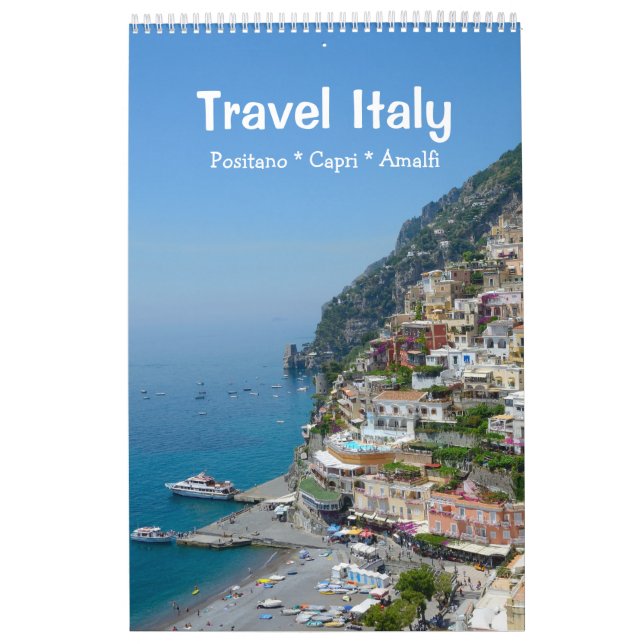 12 månaders Italien Kalender (Omslag)