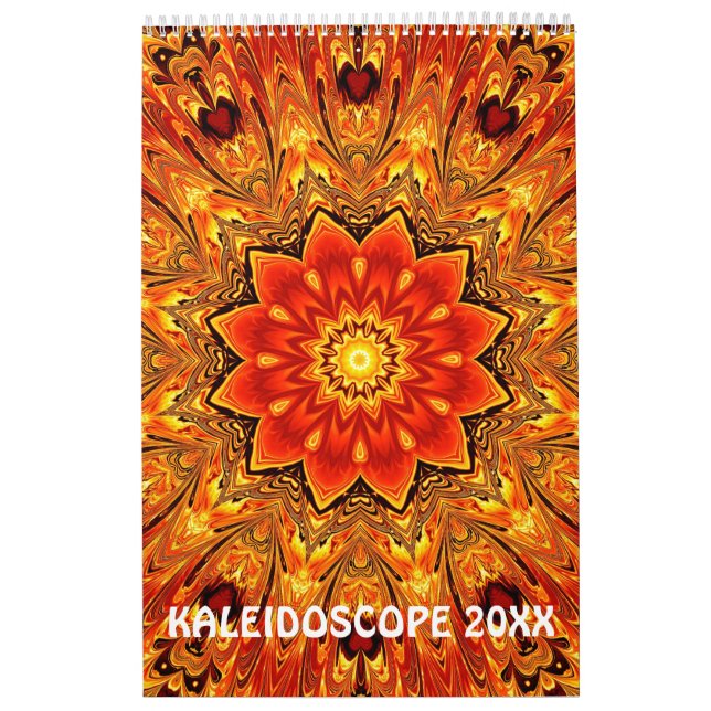 12 månaders Kaleidoskop Kalender (Omslag)