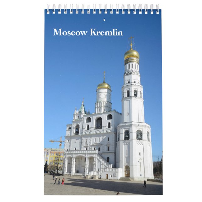 12 månaders kalender i Moskva Kreml (Omslag)