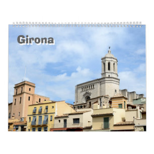 12 månaders kalender i Travel Girona-väggen