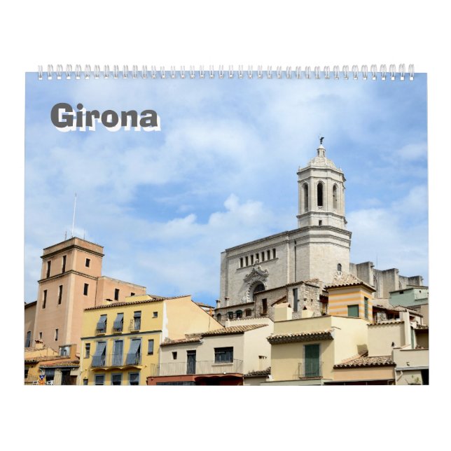 12 månaders kalender i Travel Girona-väggen (Omslag)