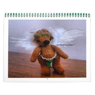 12 månaders Ker'Dunkedunk Bear Kalender