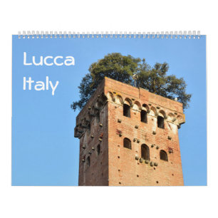 12 månaders Lucca, Italien Fotokalender Kalender
