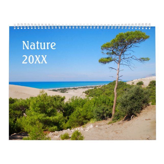 12 månaders naturkalender kalender (Omslag)