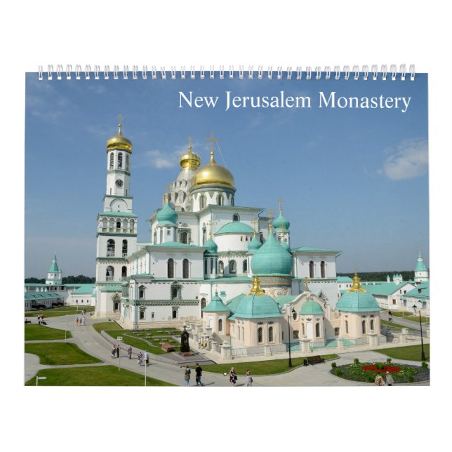 12 månaders New Jerusalem-kloster Kalender (Omslag)