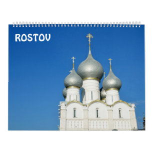 12 månaders Rostov, Rysslands fotokalender Kalender