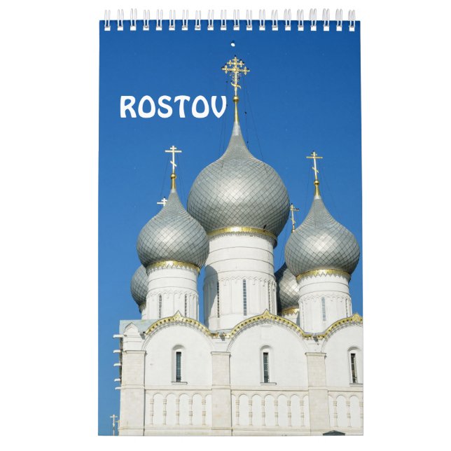 12 månaders Rostov, Rysslands fotokalender Kalender (Omslag)