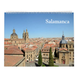 12 månaders Salamanca, Spanien fotokalender Kalender