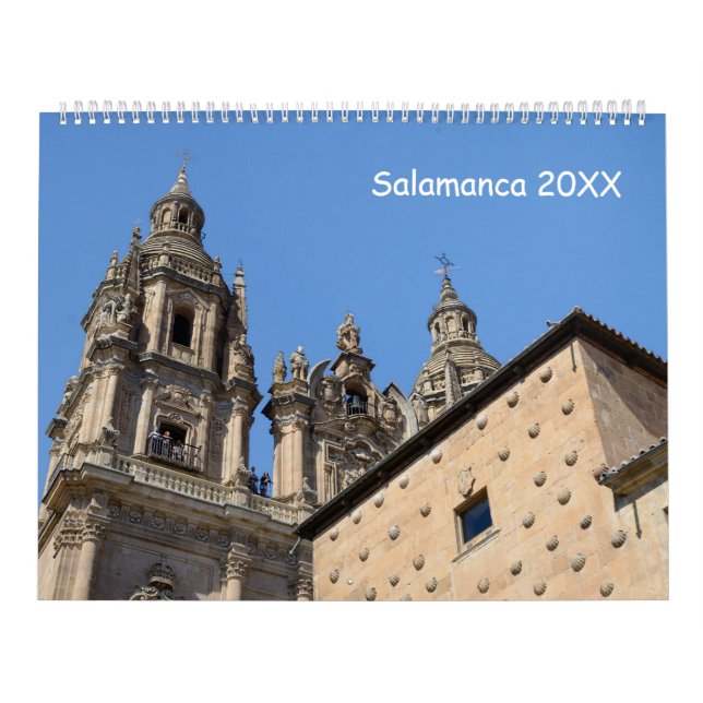 12 månaders Salamanca, Spanien Kalender (Omslag)