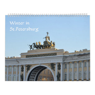 12 månaders Sankt Petersburg Kalender