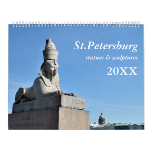 12 månaders Sankt Petersburg Kalender