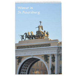 12 månaders Sankt Petersburg Kalender