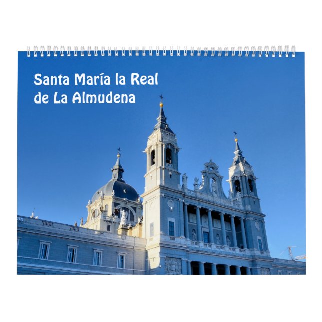 12 månaders Santa Maria la Real de La Almudena Kalender (Omslag)