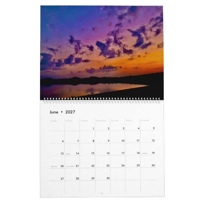 12 månaders stor kalender (Jun 2027)