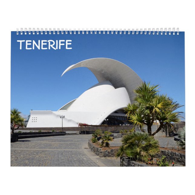 12 månaders Teneriffa Kalender (Omslag)