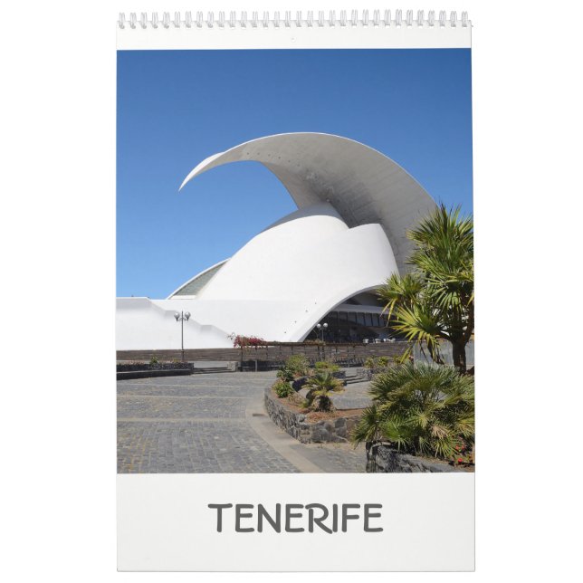 12 månaders Teneriffa Kalender (Omslag)