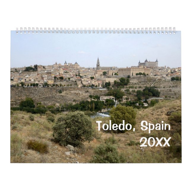 12 månaders Toledo, Spaniens väggkalender Kalender (Omslag)