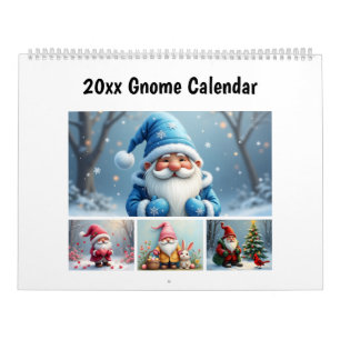 12 Månaders Tomte Kalender