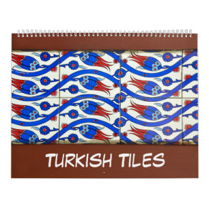 12 månaders turkiska plattor kalender