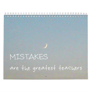 12 misstag 2018 Inspirationskalender Kalender