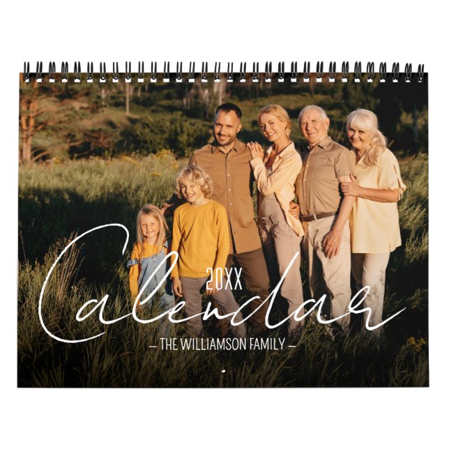 12 Month of Family Photos Kalender (Omslag)