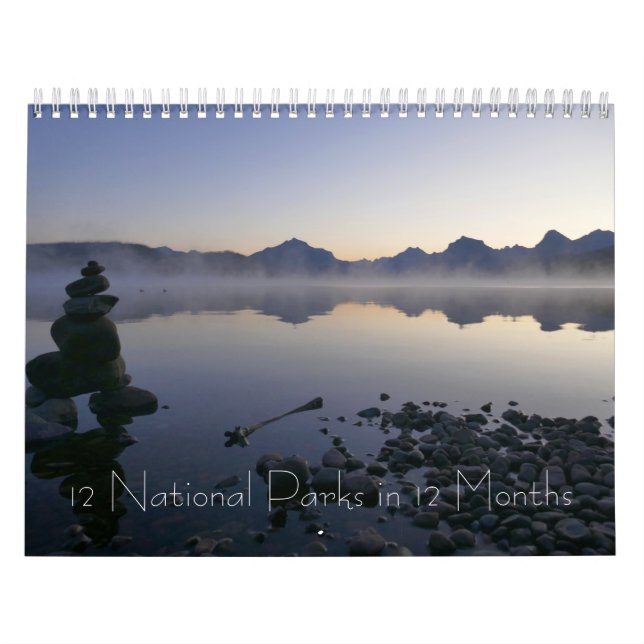 12 nationalparker på 12 månader, 9:e upplagan kalender (Omslag)