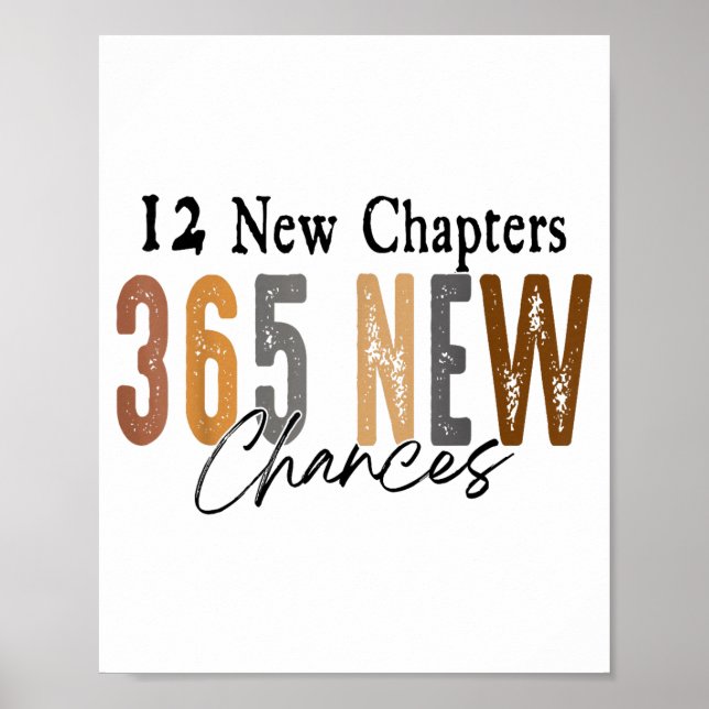 12 New Chapters 365 New Chances Family  Poster (Framsidan)