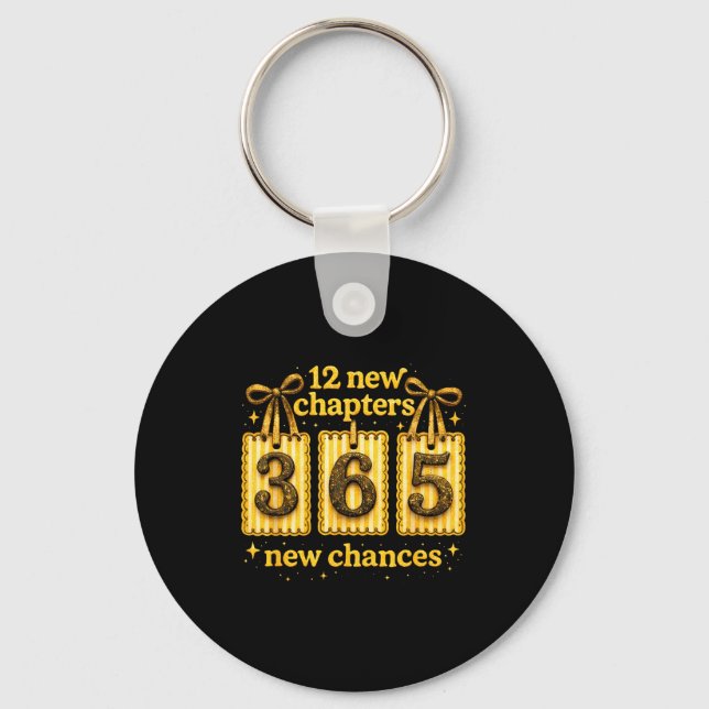 12 New Chapters 365 New Chances Party Family 2026  Nyckelring (Framsida)