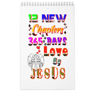 12 nya kapitel 365 dagar Kärlek av Jesus Kalender