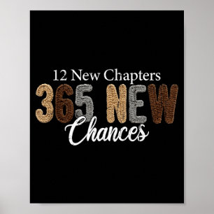 12 Nya Kapitel 365 Nya Chanser Poster