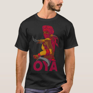 12 Orisha Oya Yoruba African Goddes Gods African T Shirt
