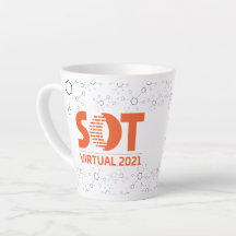 12 oz Latte Mugg - årsmöte 2021 (molekyl)