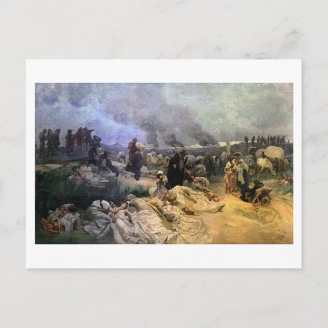 #12 Petr Chelcicky vid Vodnany, Mucha Vykort (Framsida)